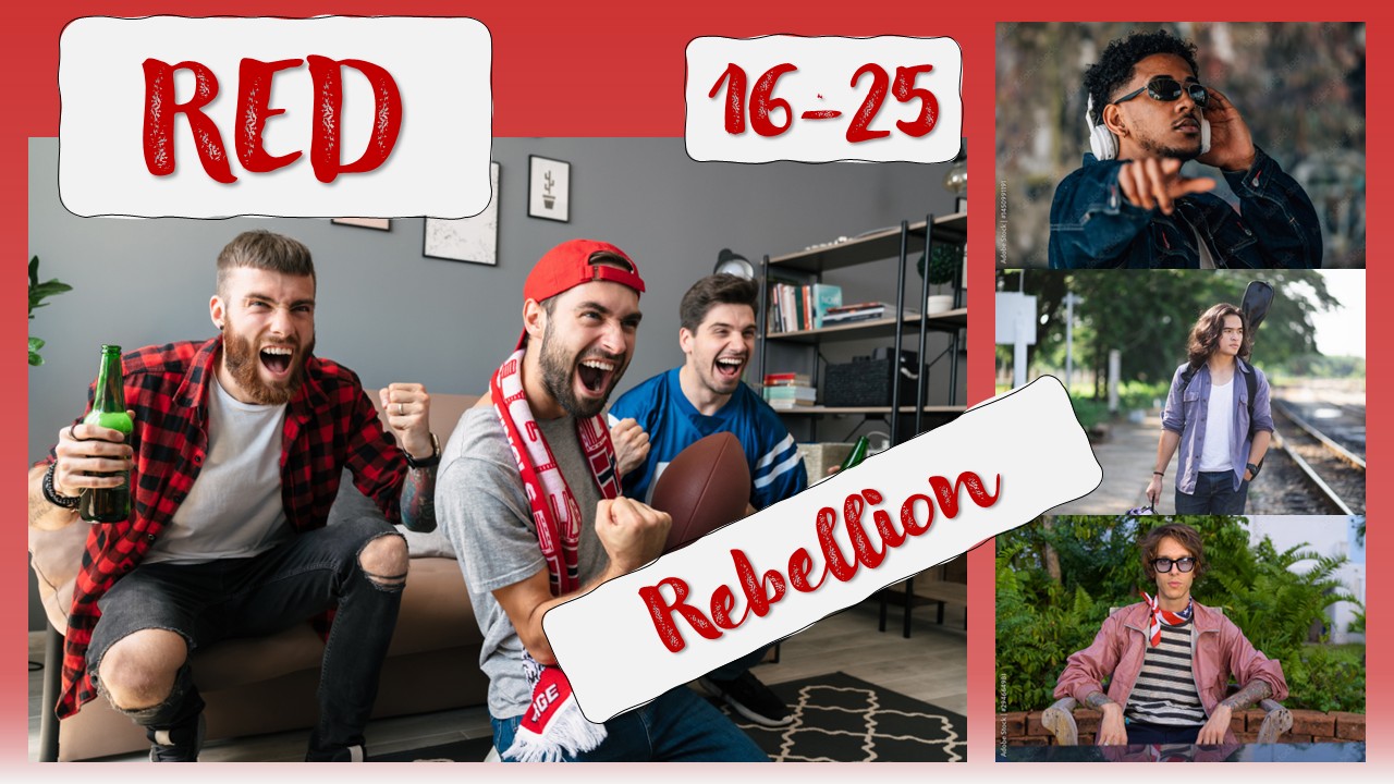 four stages of male maturity red stage