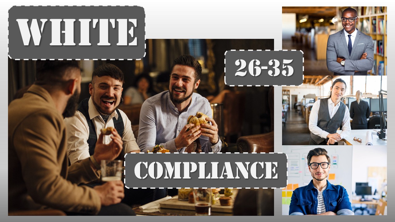 four stages of male maturity white stage