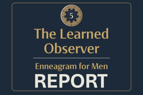 enneagram for men four stages of maturity paid product report type 5 the learned observer