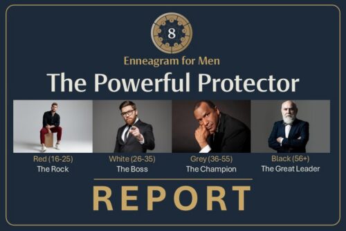 enneagram for men four stages of maturity paid product report type 8 the powerful protector