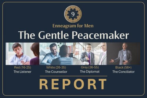 enneagram for men four stages of maturity paid product report type 9 the gentle peacemaker